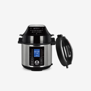 PRESSURE COOKER WITH AIR FRYER 2x1