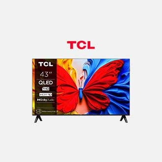 TCL 43” SMART 2K TV