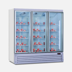 GLASS REFRIGERATOR 3 DOORS 1664 LTR