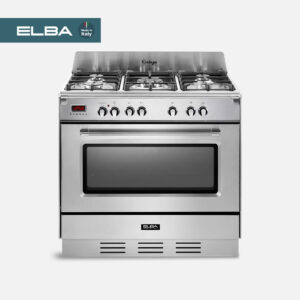 ELBA – GAS COOKER 5 GAS BURNERS, ELECTRIC OVEN, 90X60CM, 100%ITALY