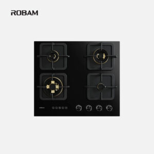 ROBAM BUILT-IN HOB 60CM, 4GAS BURNER , BLACK