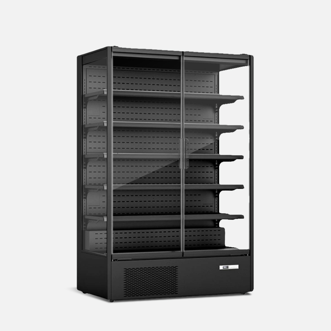 GENERALCO GLASS REFRIGERATOR, 2 DOORS, 3 SIDES GLASS,1939 LITERS