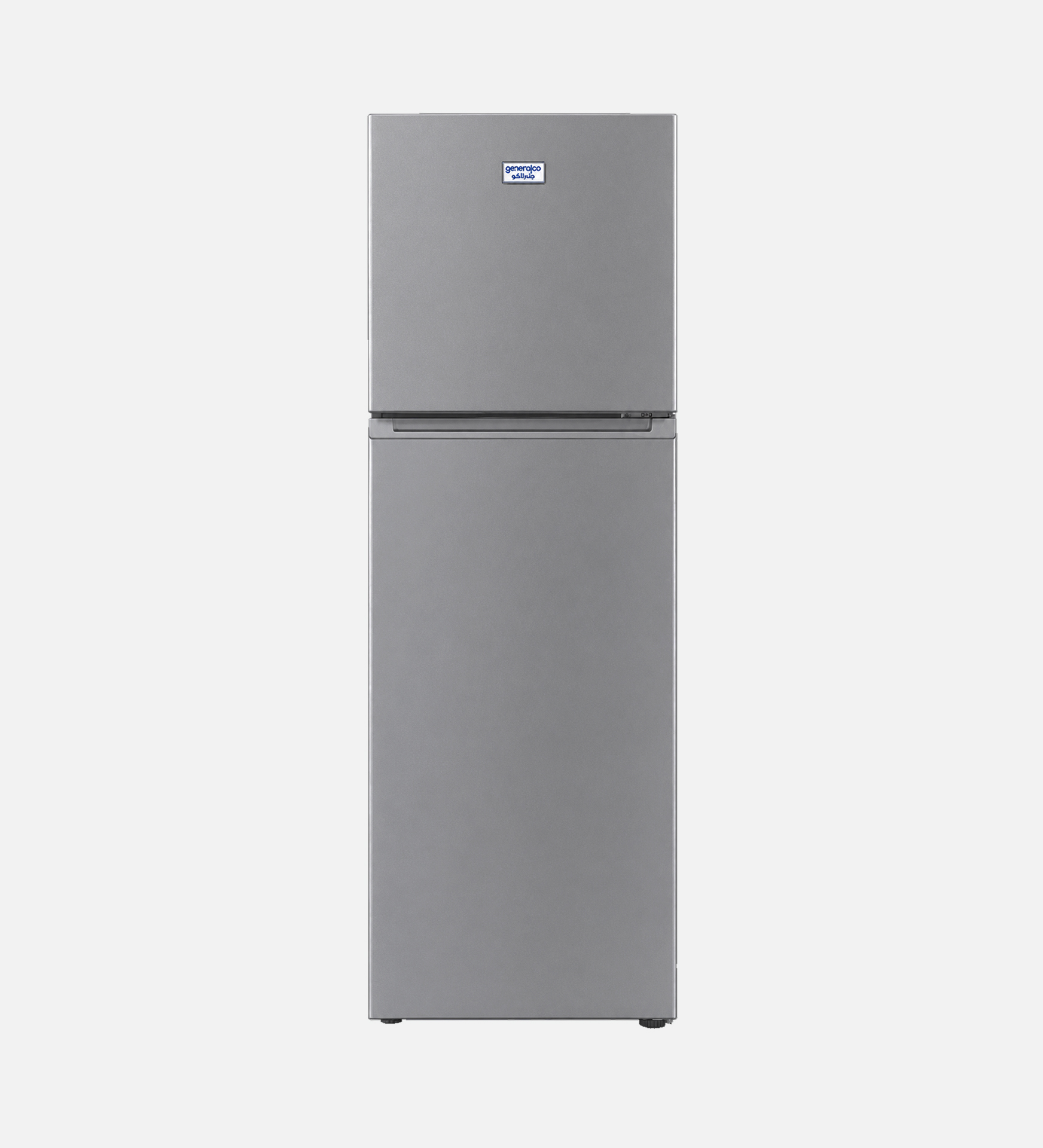 GENERALCO TOP MOUNT REFRIGERATOR , 268 LTR, SILVER COLOR