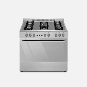 GENERALCO COOKER 5GAS BURNERS, TOP CERAMIC, ELECTRIC OVEN 90X60CM