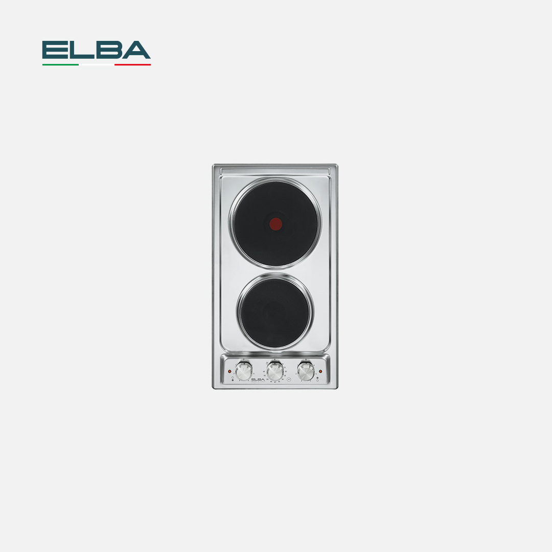 ELBA BUILT-IN ELECTRIC HOT PLATE 2 ZONES, 30CM