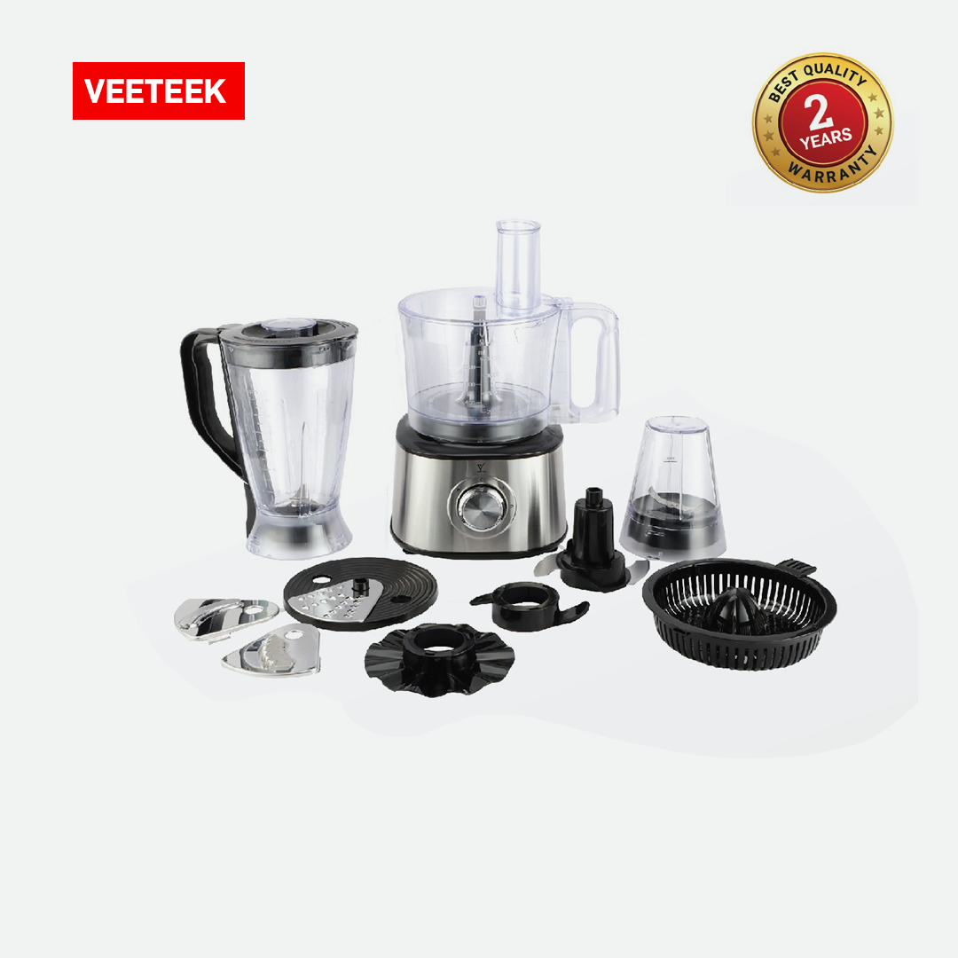 VEETEEK FOOD PROCESSOR, 1000W, 1.4L