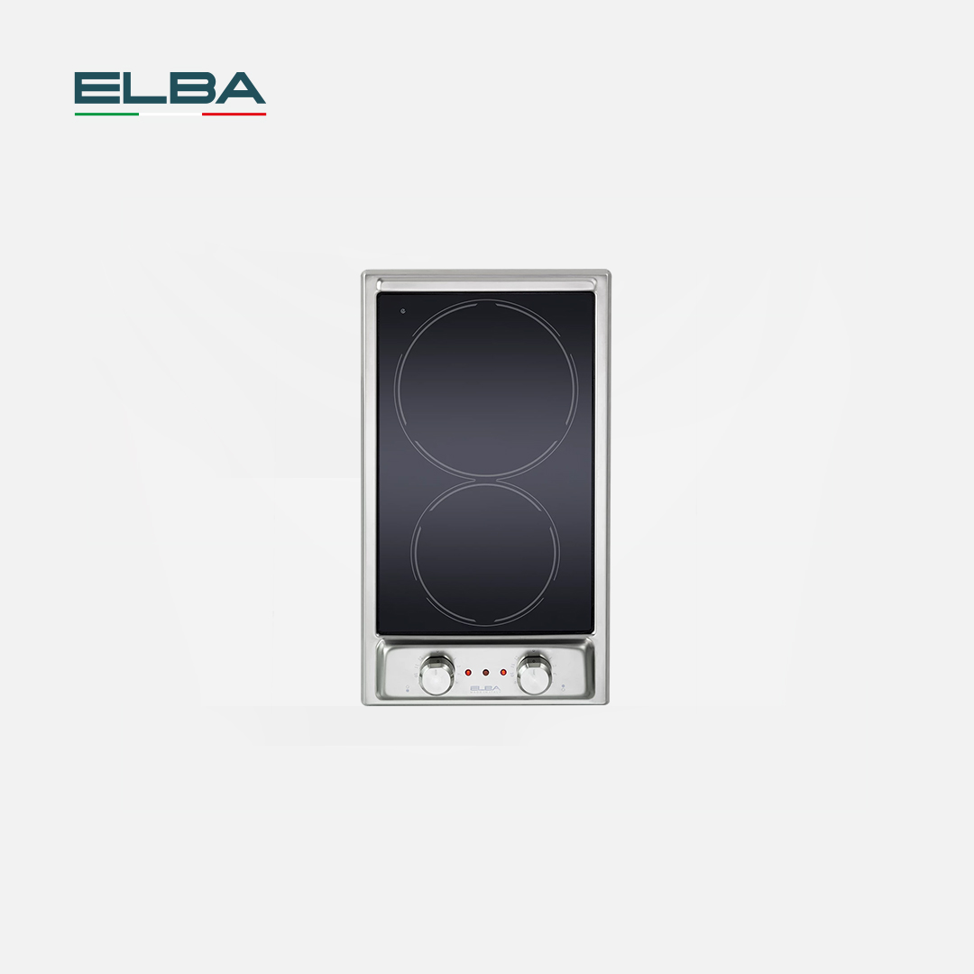 ELBA CERAMIC HOB, 2 ZONES, 30CM, ITALY