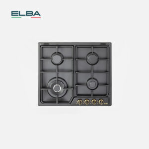 ELBA BUILT HOB IN, 60CM, 4GAS BURNERS, CLASSIC DESIGN, ITALY