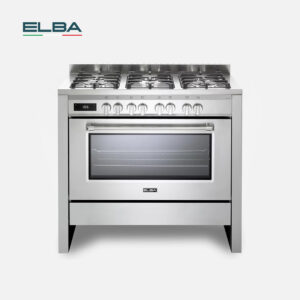 ELBA COOKER, 6GAS BURNERS, ELECTRIC OVEN, 100X60CM