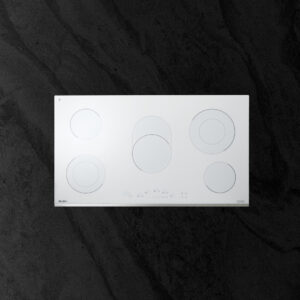 ELBA BUILT-IN HOB, 5 ZONES CERAMIC, 90CM, ITALY, WHITE COLOR