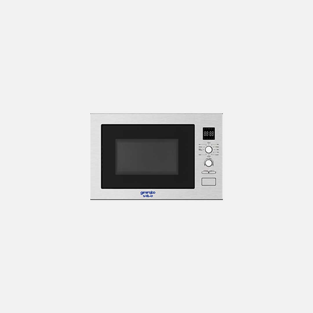 GENERALCO BUILT-IN MICROWAVE, 25 LITRES, SILVER