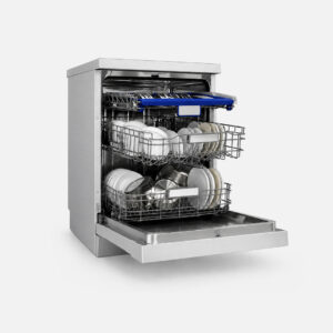 GENERALCO DISHWASHER, 14 PLACE, 3 BASKETS, SILVER