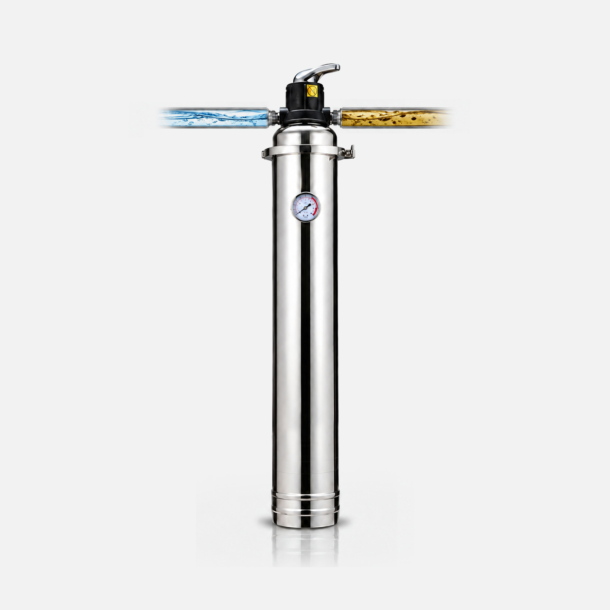GENERALCO STAINLESS STEEL WATER FILTER, 8000L/h