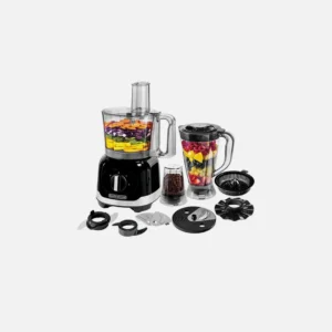 Black +Decker Food Processor 1000W Black