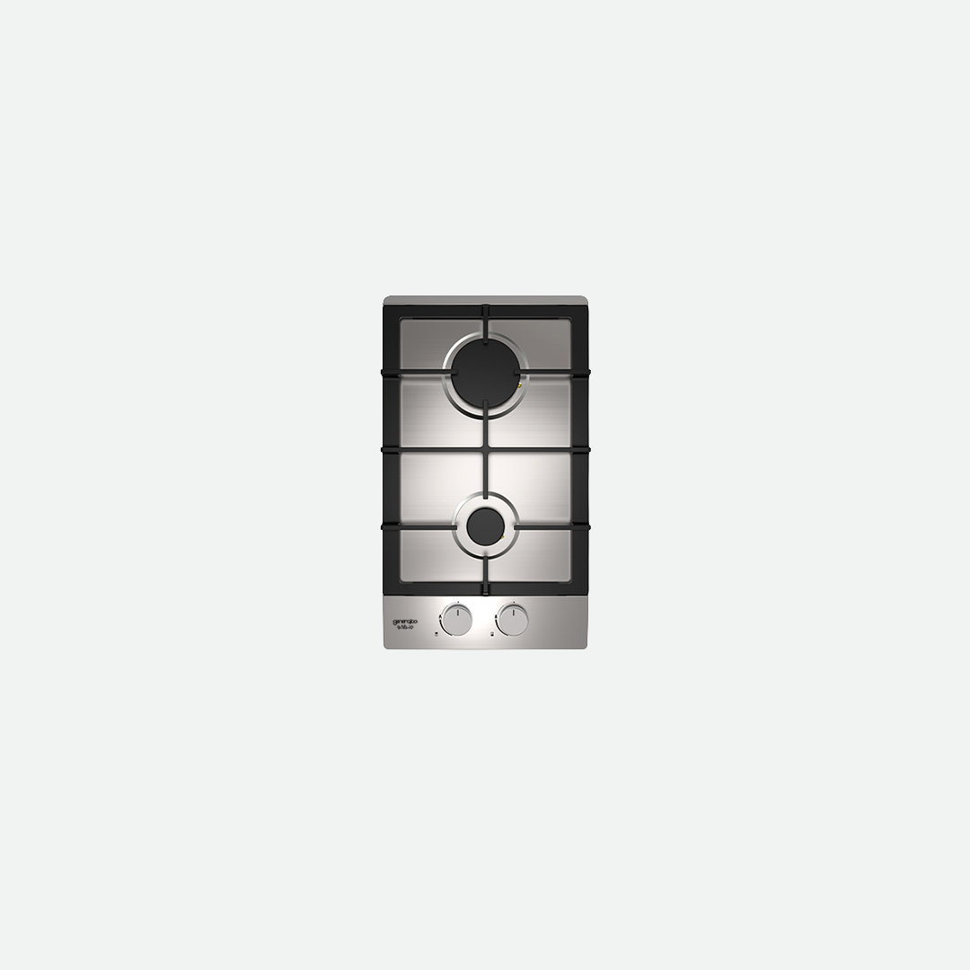 GENERALCO BUILT-IN HOB, 2 GAS BURNERS, 30CM