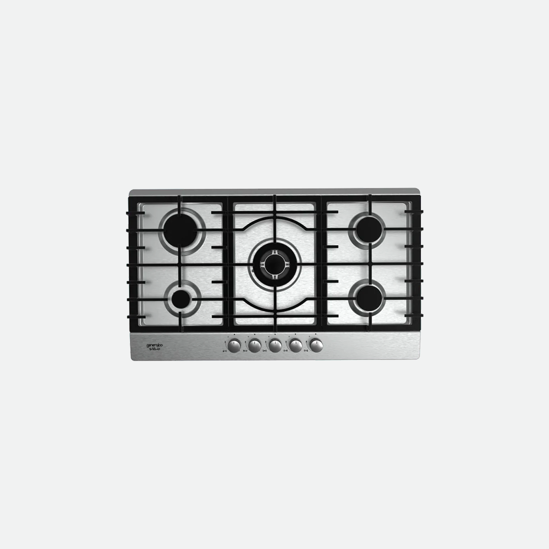 GENERALCO BUILT-IN HOB, 5 GAS BURNERS, 90CM