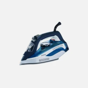 Black +Decker Steam Iron Ceramic Soleplate 2400W